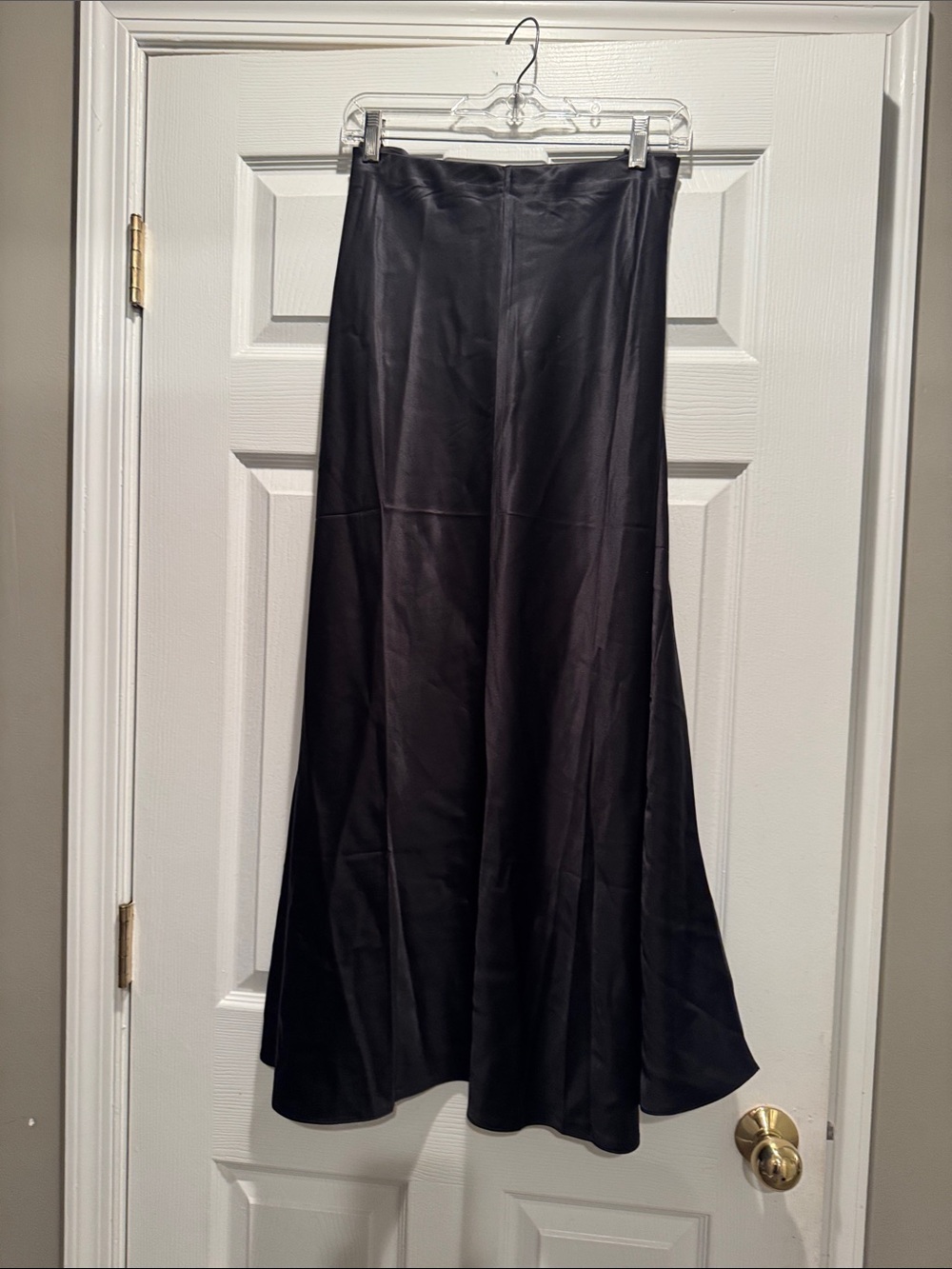 Banana Republic NWT silk bias cut flare midi skirt size XL - Picture 2 of 6